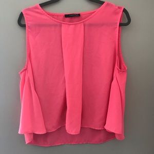 Hot Pink Crop Top